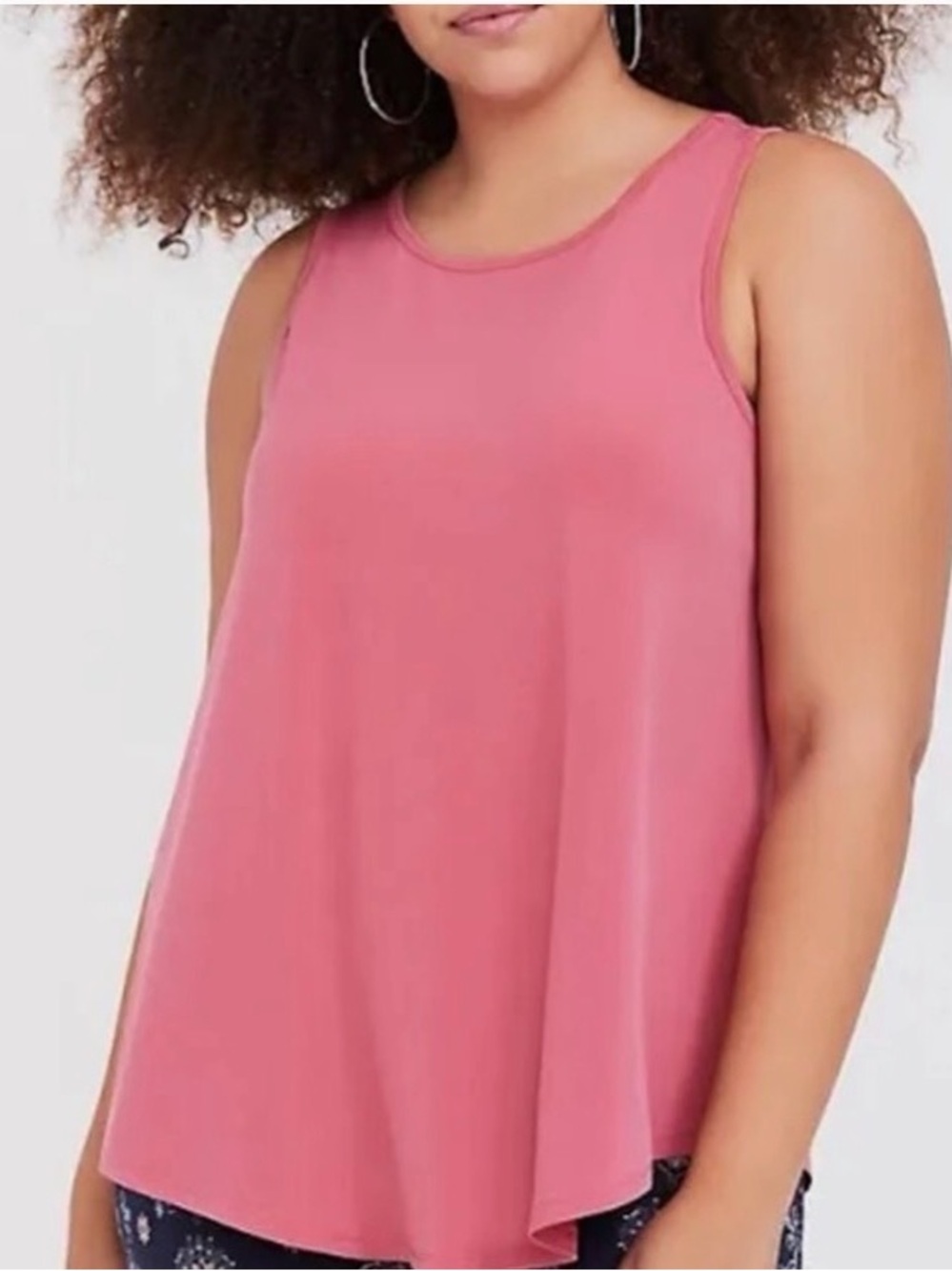 Torrid Girlfriend Signature Jersey Crew Neck Tank Size 1